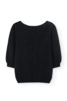Top Punto Haya Lyocell Tencel Negro