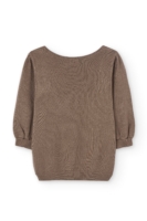Top Punto Haya Lyocell Tencel Marrón