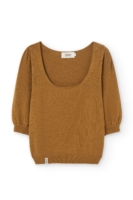 Top Punto Haya Lyocell Tencel Mostaza