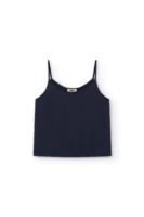Top Tirantes Heloise Tencel Azul Marino