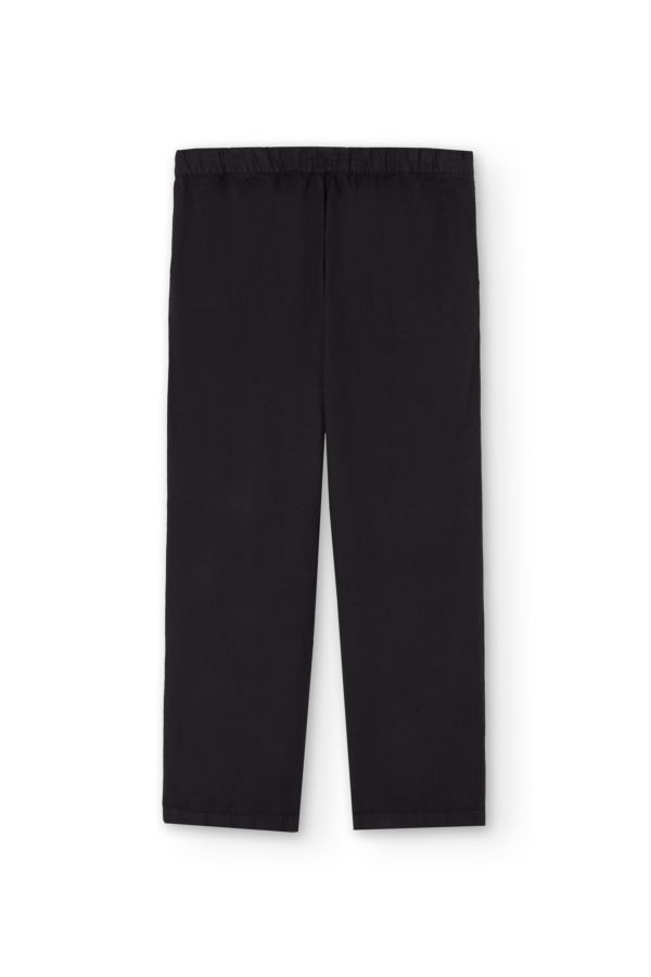 Pantalón Henna Oversized Lino Negro
