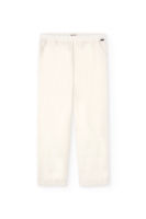 Pantalón Henna Oversized Lino Blanco