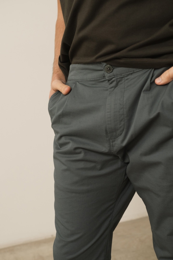 Pantalón Herman Chino Casual Azul