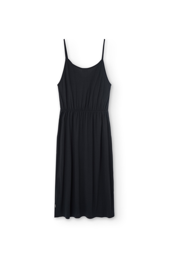 Vestido midi Hiara Tencel negro