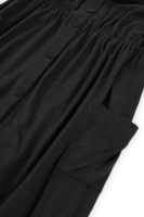 Vestido midi Hiara Tencel negro