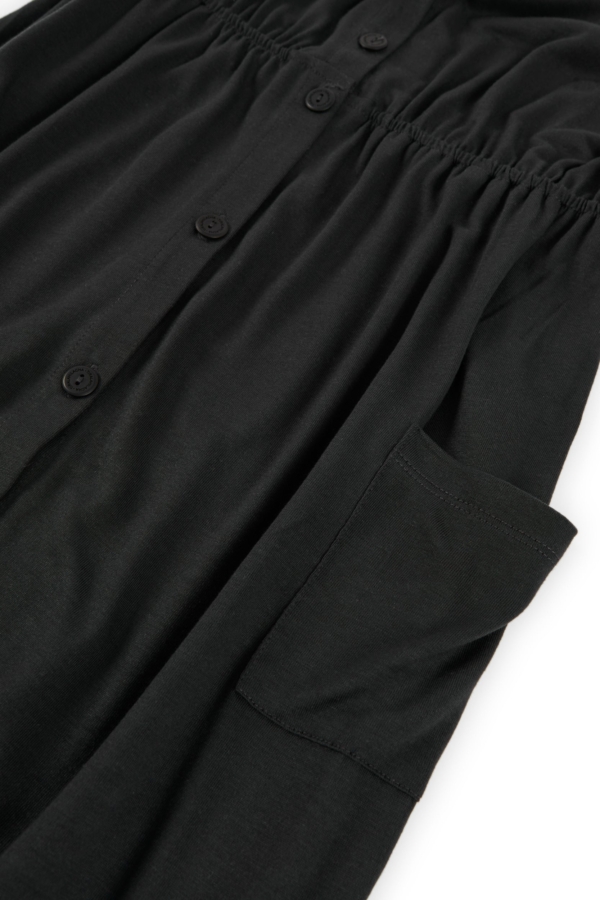 Vestido midi Hiara Tencel negro