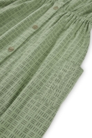 Vestido midi Hiara verde mimbre