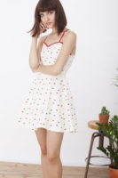 Vestido Hilda marinero con tirantes cruzados