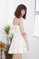 Vestido Hilda marinero con tirantes cruzados