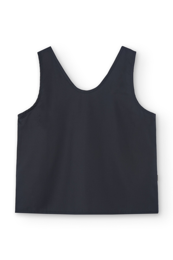 Top Holly tirantes Tencel negro