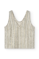 Top Holly tirantes Tencel estampado rastro