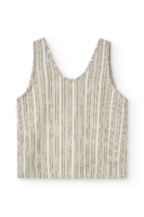 Top Holly tirantes Tencel estampado rastro