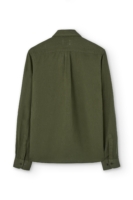 Camisa verde Hugo de lino