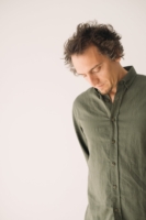 Camisa verde Hugo de lino