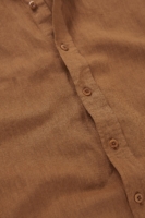 Camisa Hugo terracotta de lino