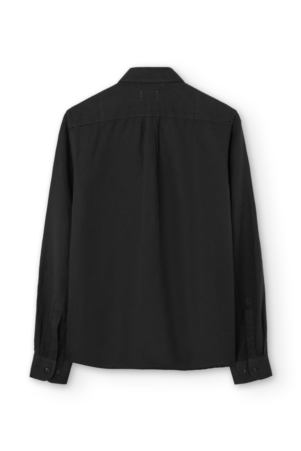 Camisa unisex Hugo negra de Lino