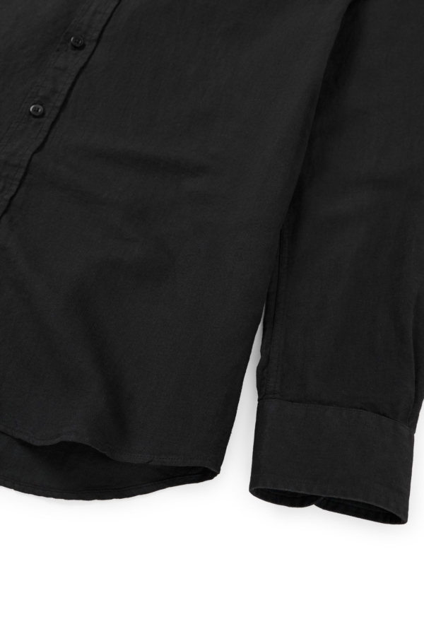 Camisa unisex Hugo negra de Lino