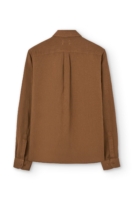 Camisa terracota Hugo unisex de lino