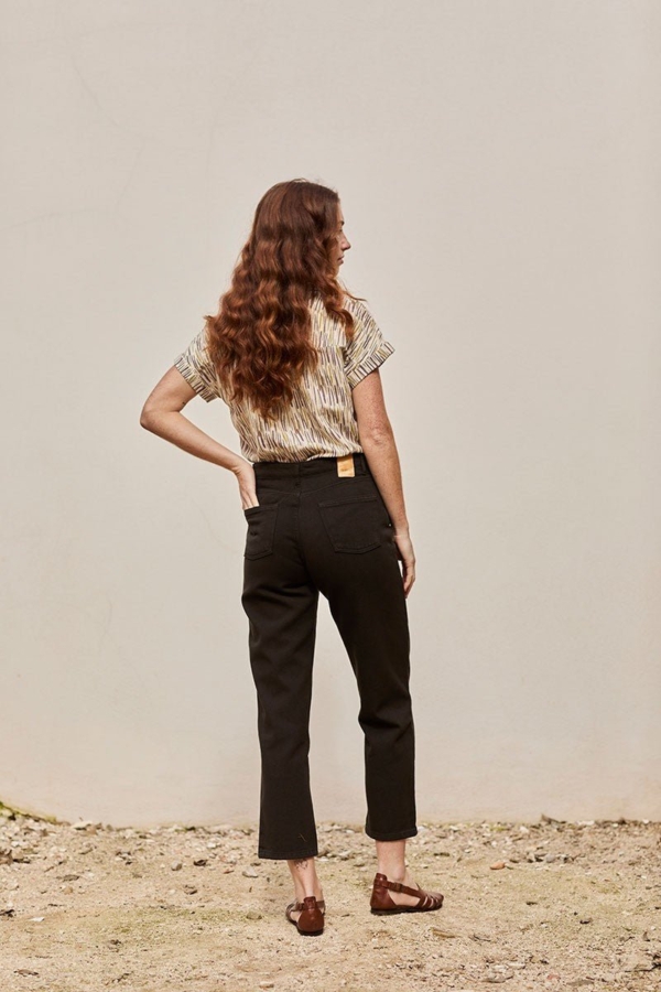 Pantalón Straight Juliet Negro Ónix