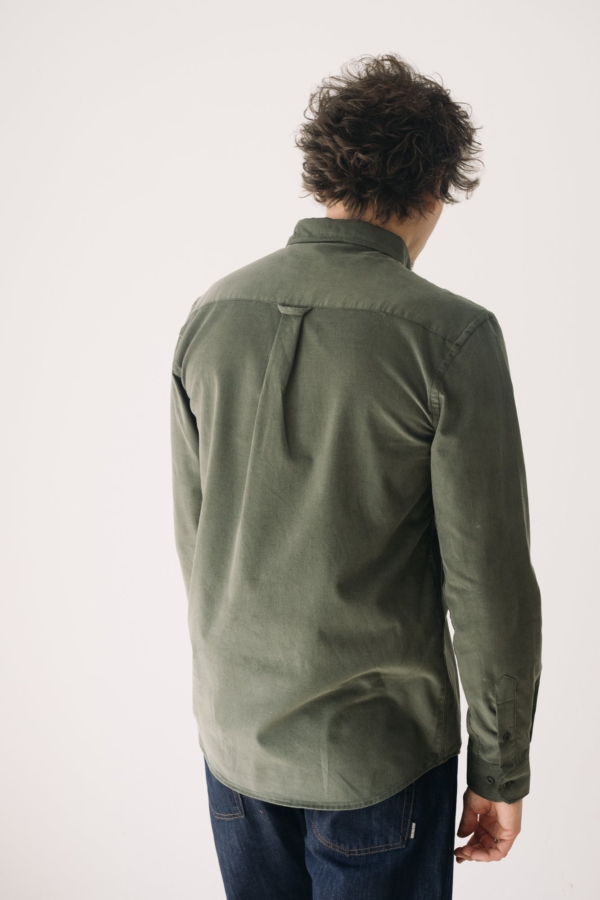 Camisa micropana unisex verde