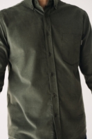 Camisa micropana unisex verde
