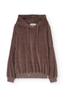 Sudadera terciopelo algodón orgánico malva