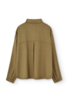 Camisa oversized Tait mostaza 100% Tencel