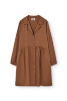Vestido camisero Teja Tam 100% Tencel
