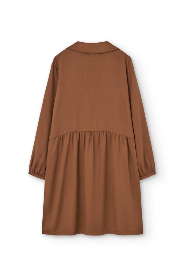 Vestido camisero Teja Tam 100% Tencel