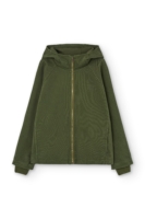 Chaqueta Turina en verde oliva algodón orgánico
