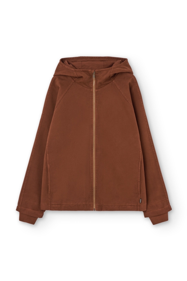 Chaqueta Turina en teja algodón orgánico