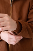 Chaqueta Turina en teja algodón orgánico