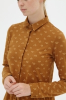 Vestido camisero marrón Dorothea