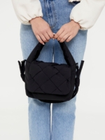 Bolso trenzado Ani Mini Black