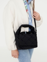 Bolso trenzado Ani Mini Black