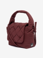 Bolso Ani trenzado Burgundy