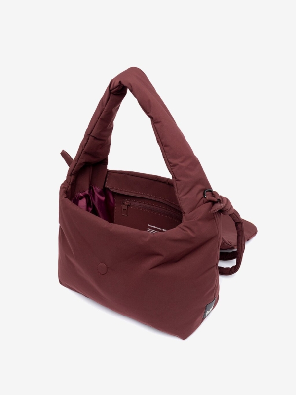 Bolso Ani trenzado Burgundy