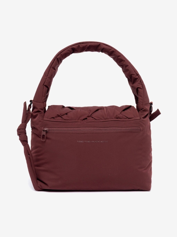 Bolso Ani trenzado Burgundy