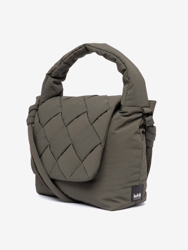 Bolso Ani trenzado Moss