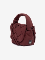 Bolso trenzado Ani Mini Burgundy