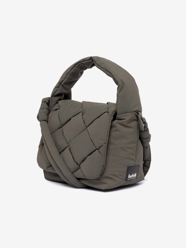 Bolso trenzado Ani Mini Moss
