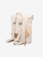 Mochila Roll Mini Ecru Dots