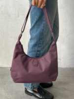 Bolso Bico Stripes Maroon