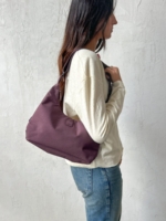 Bolso Bico Stripes Maroon