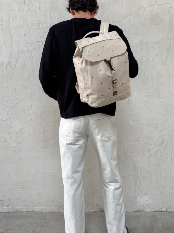 Mochila Kaut Ecru Dots
