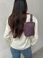 Riñonera Reef Stripes Maroon