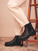 Botines Chelsea Veganos Abril Negro
