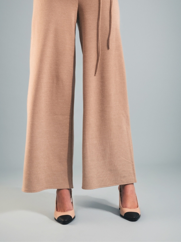 Sandalias Veganas de Tacón para Mujer Adel Beige