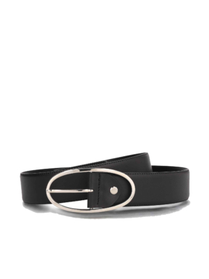 Cinturón Vegano de AppleSkin para Mujer Batea Negro