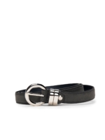 Cinturón Vegano para Mujer Blanes Gris